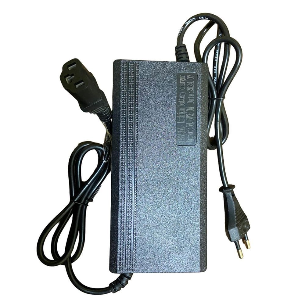 Carregador Fonte 48V 54,6V 3A Hover & Bicicleta Elétrica Iec
