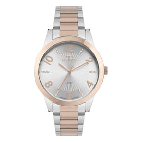 Relógio Technos Feminino Ref: 2035Naz/1K Elegance Bicolor