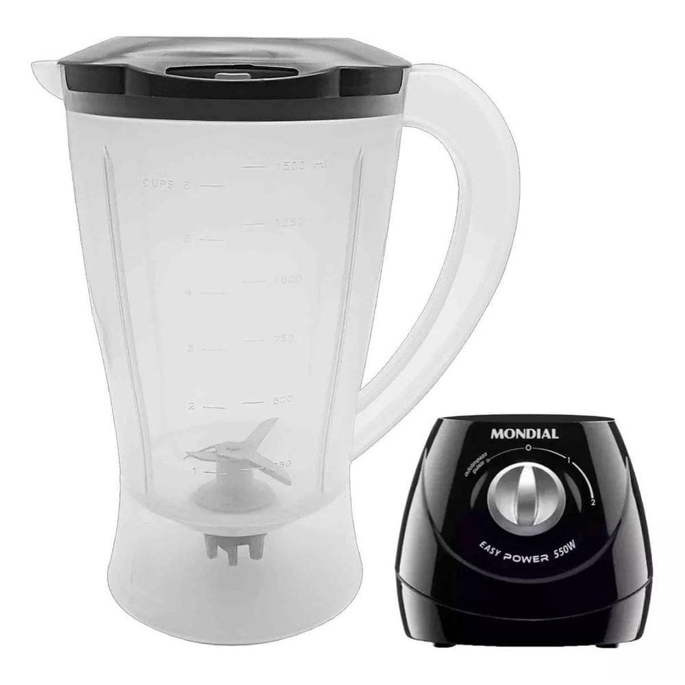 Copo De Liquidificador Jarra Mondial Easy Power L 550W Forte