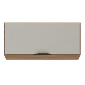Armário Aéreo Firenze 1 Porta 70cm Amêndola Nude - Demóbile Amêndola Nude
