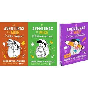 Kit 3 Livros As Aventuras De Mike Gabriel Dearo