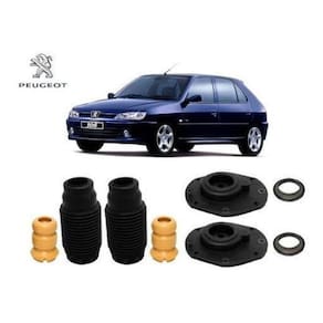 2 Kit Coxim Rolamento Batente Dianteiro Peugeot 306 1994