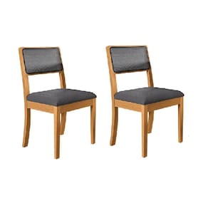 Conjunto De 2 Cadeiras De Jantar Lola 2cmm001ca Kappesberg Chumbo