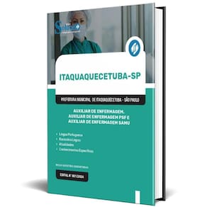 Apostila Prefeitura Itaquaquecetuba Sp 2024 Auxiliar