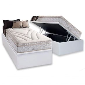 Conjunto Bau + Colchão American Solteiro 88x188x73