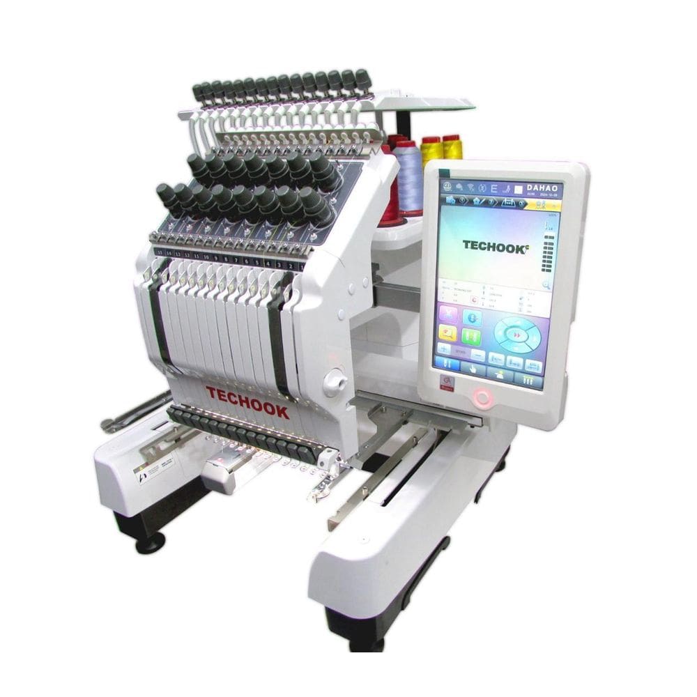 Máquina De Bordar De 1Cabeça-1200Ppm,360X200Mm-Autobvolt