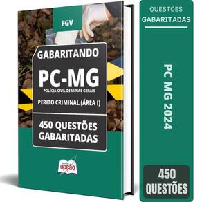 Caderno Testes Pc Mg 2024 Perito Criminal Questões
