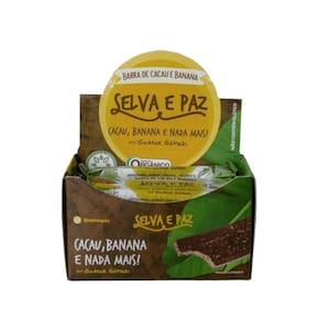 Barra Frutas Cacau E Banana Orgânica 30G Selva E Paz 12