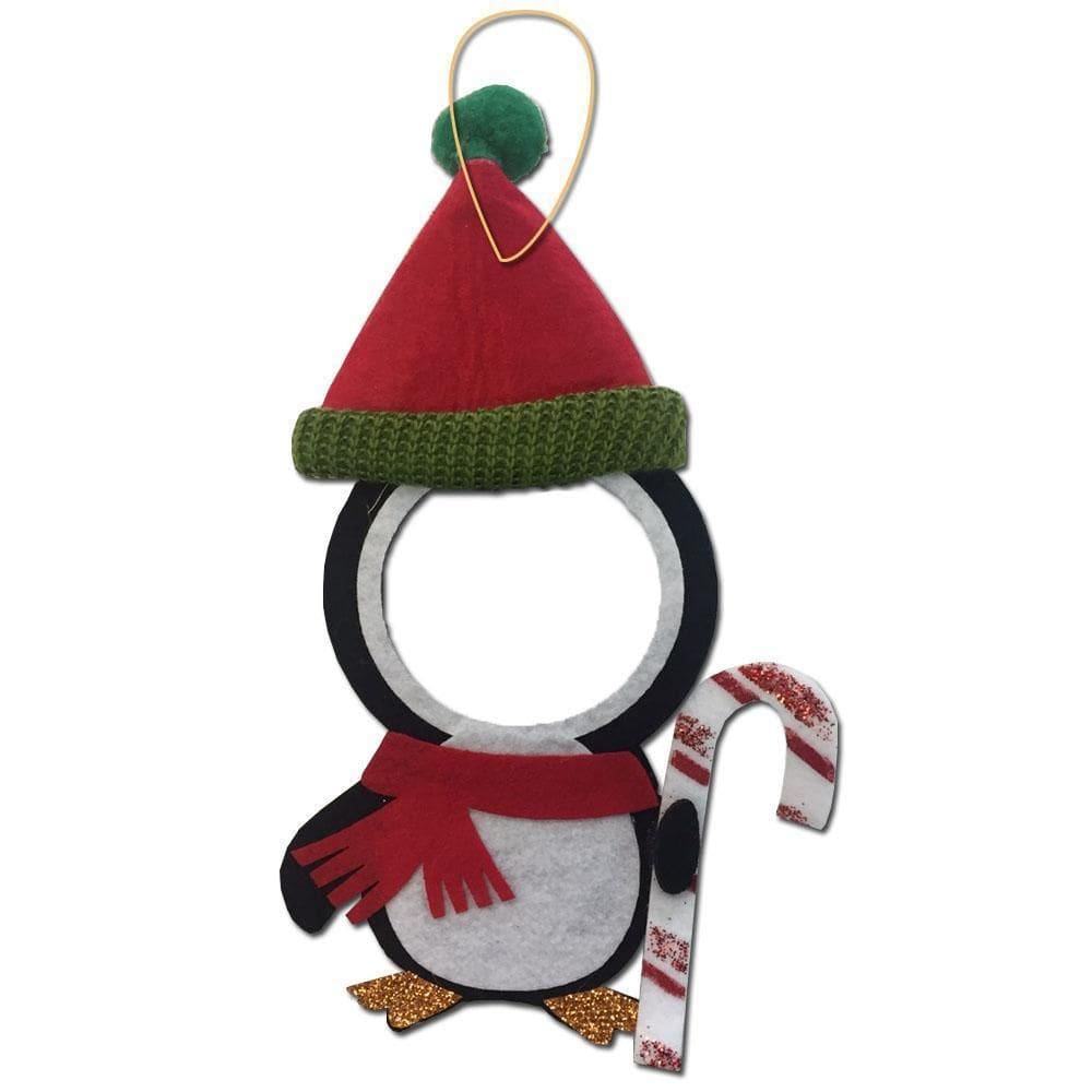 Enfeite Ávore De Natal Boneco Pinguim Porta Fotos Multiart