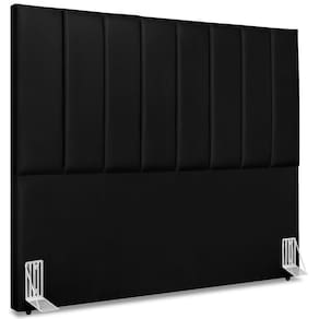 Cabeceira Casal 140cm Allia Corano Preto Rm Preto