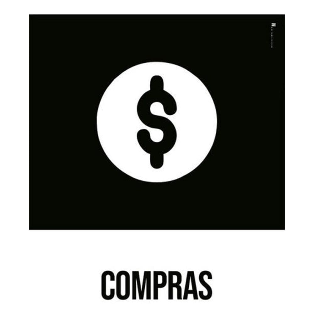 Kit 3 Placas Desenho - Compras