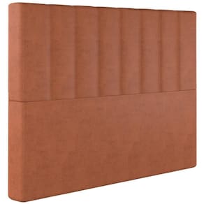 Cabeceira Casal 138 Cm Dubai Veludo Terracota Soon Terracota