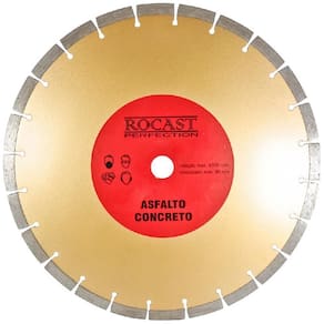 Disco Diamantado Para Asfalto Concreto 350Mm 34,0011 Rocast