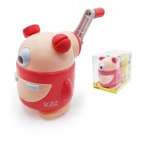 Apontador Manual De Mesa Com Depósito Botmonster Kz263 - Kaz