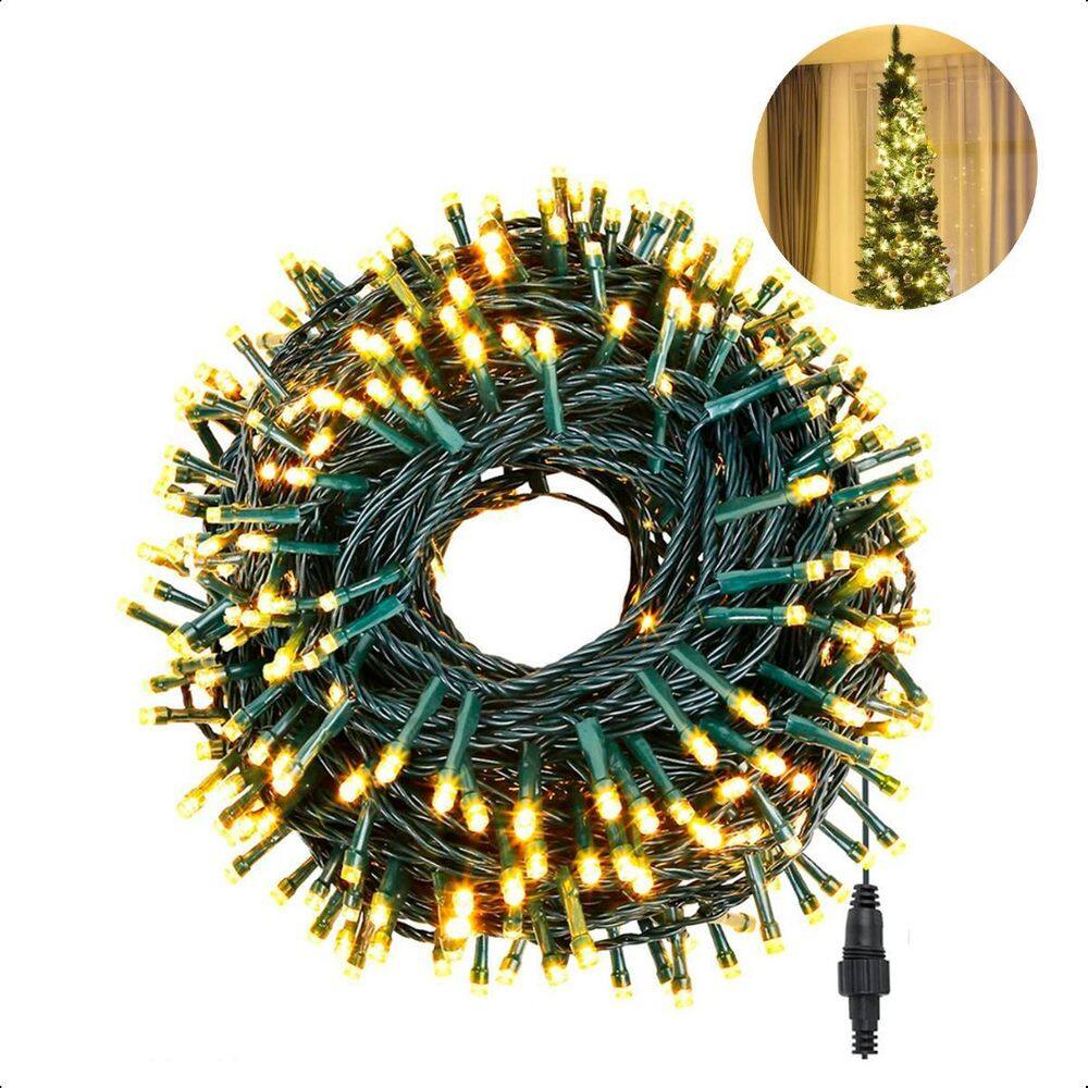 Cordão 100 Leds 10M Modo Fixo 127V Extensível - Quente