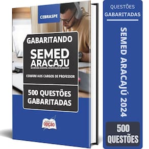 Caderno Semed Aracaju 2024 Comum Aos Cargos Professor