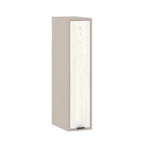 Armário Aéreo 20cm 1 Porta Stylo Luciane Móveis Cinammon/teka ártico