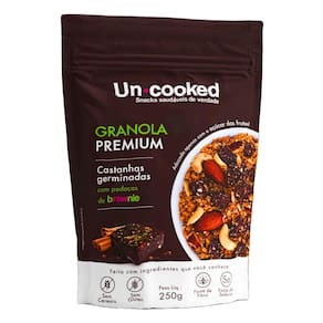 Granola Uncooked Castanhas Germinadas Com Brawnie 250G