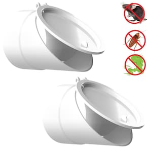 Válvula De Retenção Esgoto Para Canos 50Mm Kit 02 Un