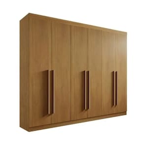 Guarda Roupa 6 Portas 6 Gavetas Da Vinci Plus Cinamomo