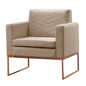 Conjunto 2 Poltronas Apolo Base Castellar Móbile Bege