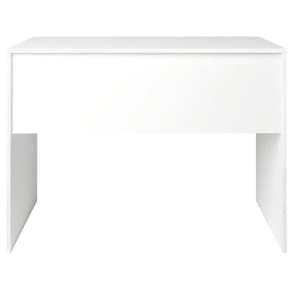 Escrivaninha College Ii Office Mesa De Estudos Com Gavetas Branco