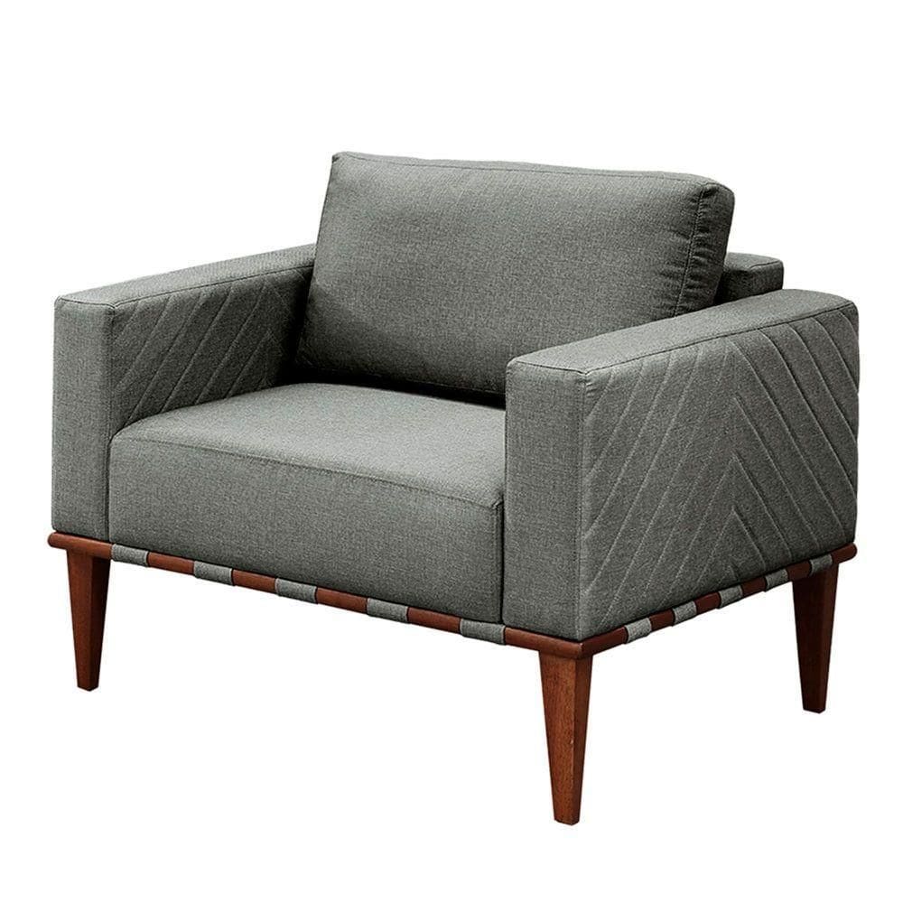 Conjunto 2 Poltronas Bella Castellar Móbile Cinza