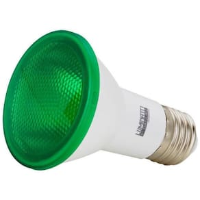 Lampada Led Par 20 6W E27 Ip65 Bivolt Verde
