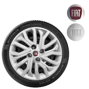 1X Calota Mobi Argo Cronos Aro 14 Com Emblema 295Cb