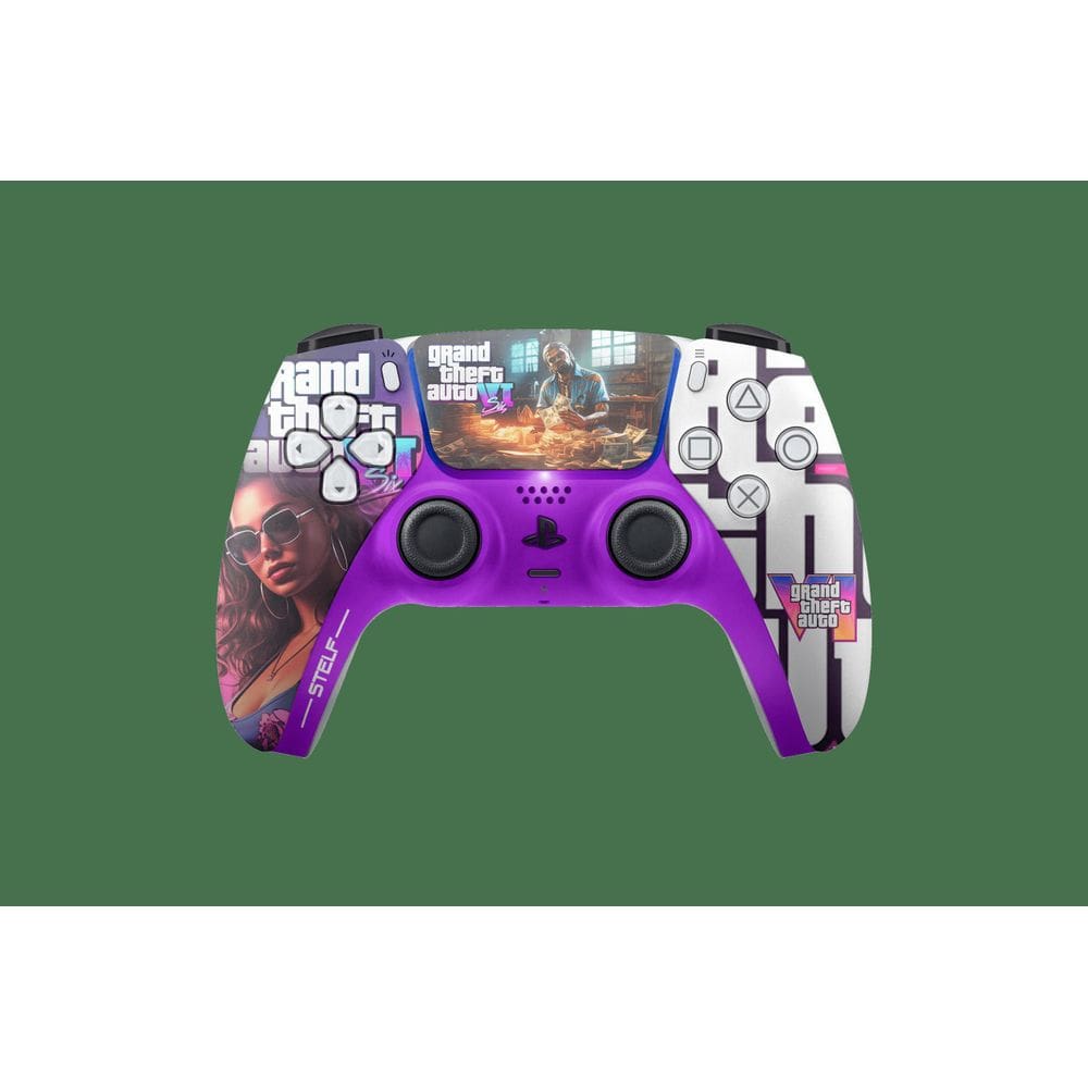 Controle Ps5 Vi Purple Casual Controle Sem Paddles Stelf