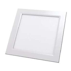 Kit 2 Painel Quadrado Embutir 18W Led Bivolt 6500K Premier