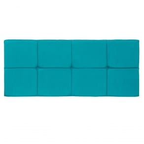 Painel Cabeceira Casal 1,40cm Casal Azul Turquesa