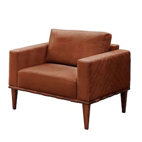 Conjunto 2 Poltronas Bella Courino Castellar Móbile Caramelo