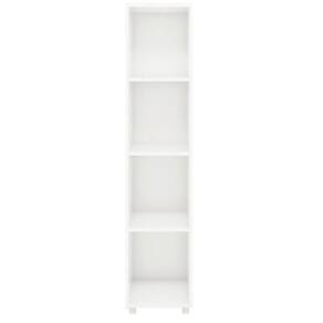 Estante Livreiro 4 Nichos Marselha - Branco