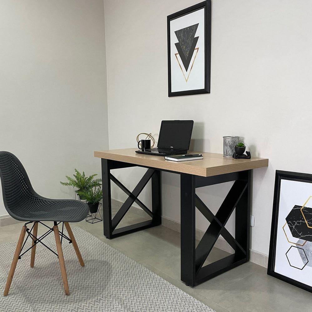 Escrivaninha Multiuso Tokyo Carvalho-preto