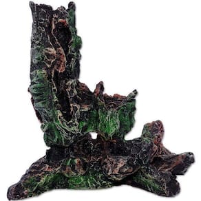 Enfeite Para Aquários Tronco 96317 Em Resina 14Cm