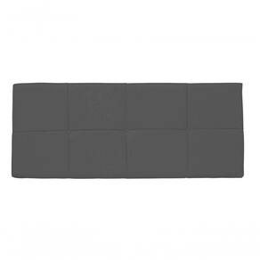 Painel Cabeceira Casal 1,40cm Casal Cinza