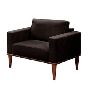 Conjunto 2 Poltronas Bella Courino Castellar Móbile Preto