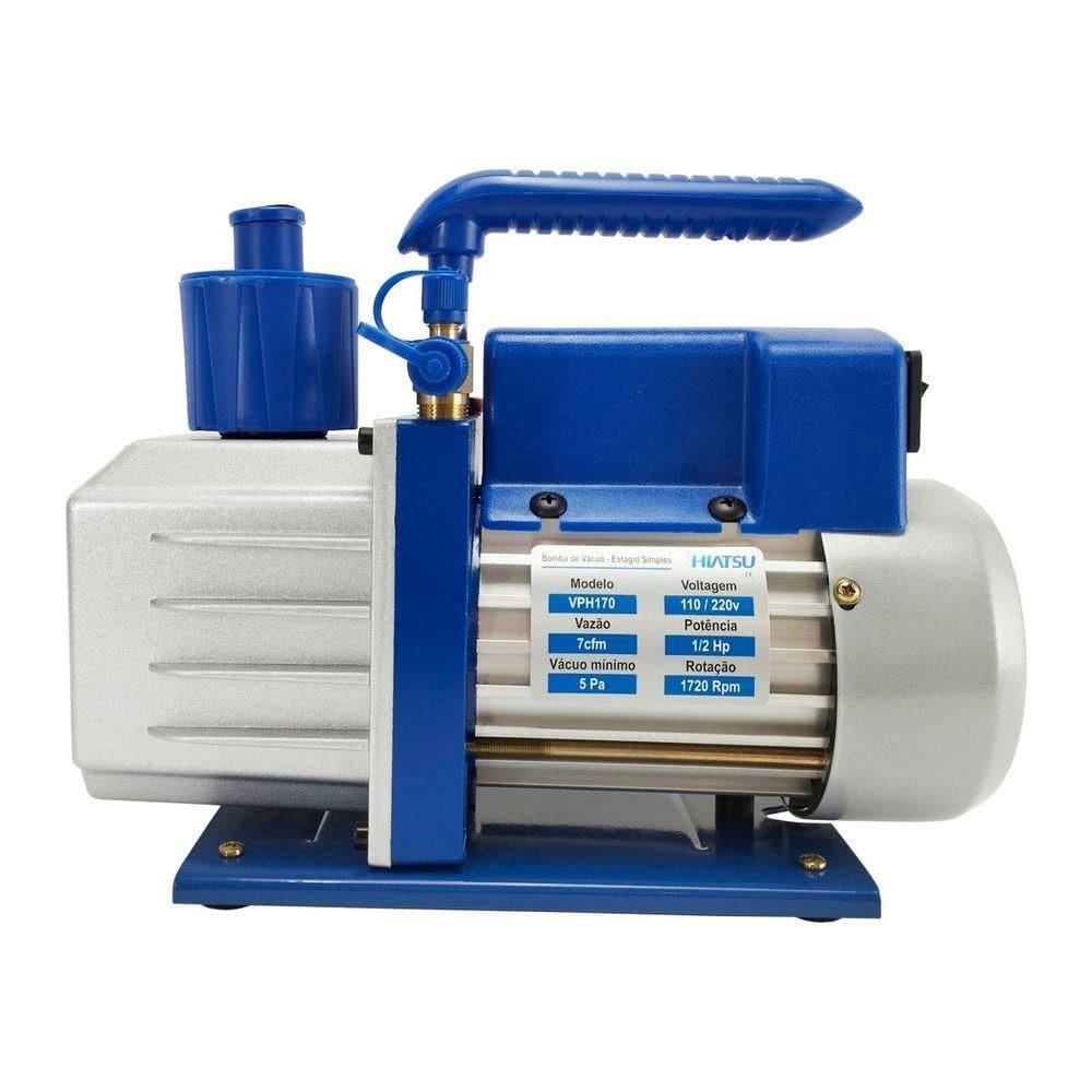 Bomba De Vácuo 7 Cfm + Manifold Analogico R134 R32 R410 1 Unidade