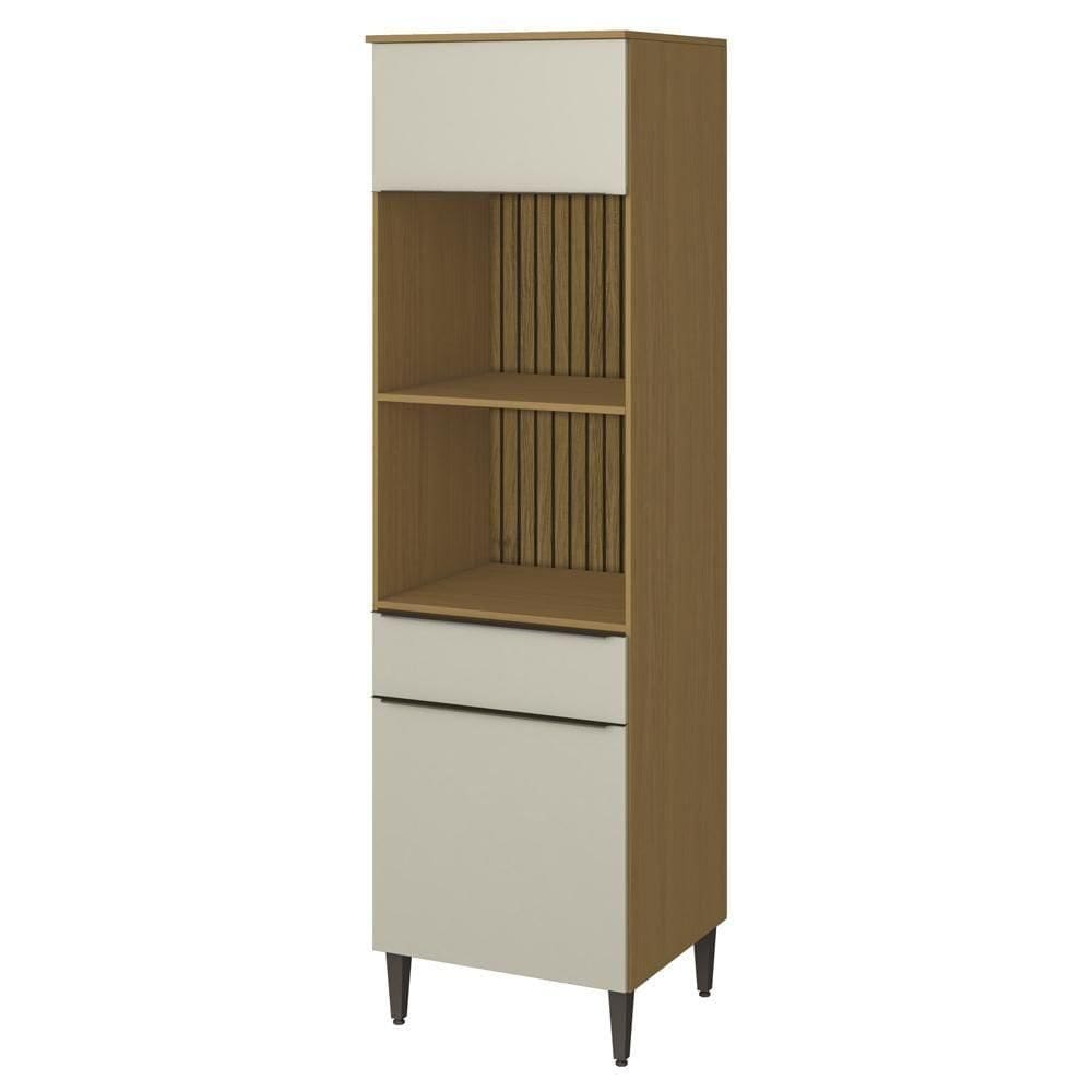 Armario Paneleiro Microondas 02 Pt 01 Gav 2005800 Atacama Branco Armoveis