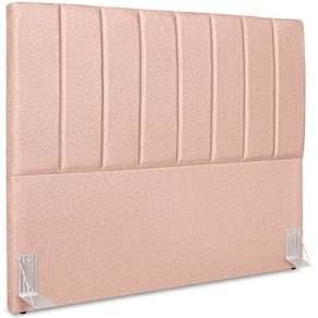 Cabeceira Queen 160cm Allia Linho Rose Rm Rose