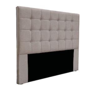 Cabeceira Cama Box Solteiro 90 Cm Verona Linho S04 Cor Areia