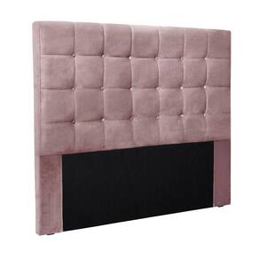 Cabeceira Cama Box Casal 140 Cm Verona Veludo S04 Cor Lilás