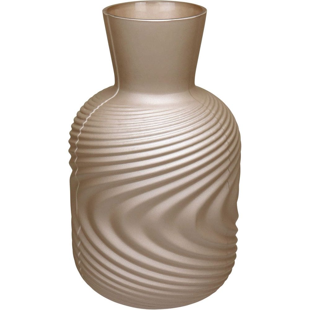 VASO DECORATIVO ENFEITE CASA GARRAFA HOME&CO VIDRO 20x13x13cm DOURADO