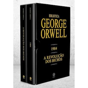 Box Com 2 Livros - Biblioteca George Orwell - Edição De Luxo