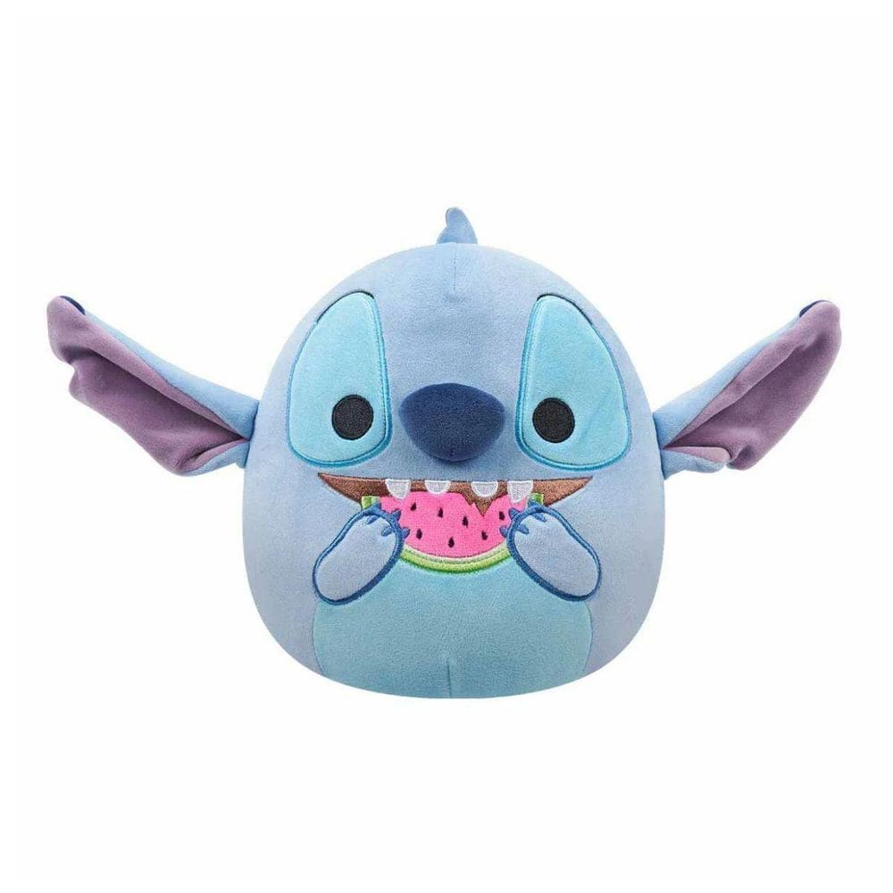 Pelúcia Stitch Squishmallows Melancia 20Cm Azul Plush Sunny
