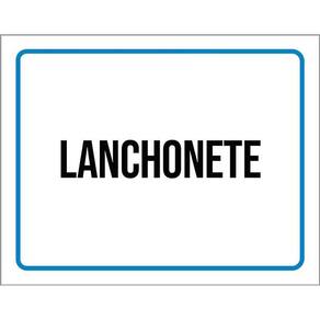 Kit 3 Placas Ambiente Sinalização Setor Lanchonete