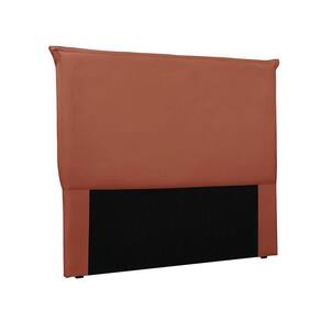 Cabeceira Cama Box Solteiro 90 Cm Garden Veludo S04 Cor Cobre