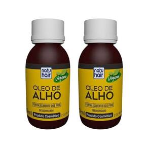 Oleo Capilar Natuhair 60Ml Alho - Kit Com 2Un