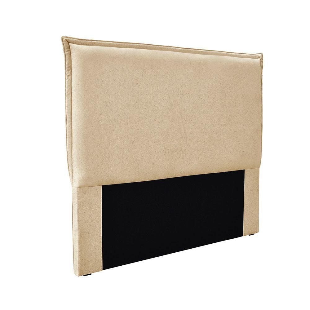Cabeceira Cama Box King 195 Cm Garden Linho S04 Cor Dourado
